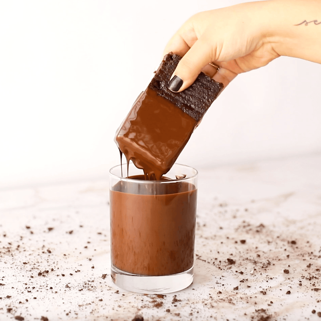 Foodstirs Organic Brooklyn Brownie Ice Cream Pops Dipped In Chocolate