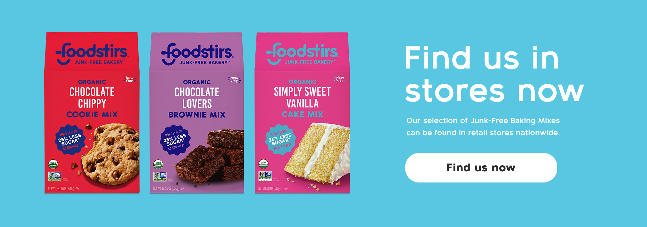 Find Us In Store Now