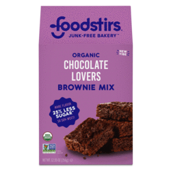 Foodstirs Organic Chocolate Lovers Brownie Mix Mixes Foodstirs 