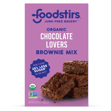 Foodstirs Organic Chocolate Lovers Brownie Mix