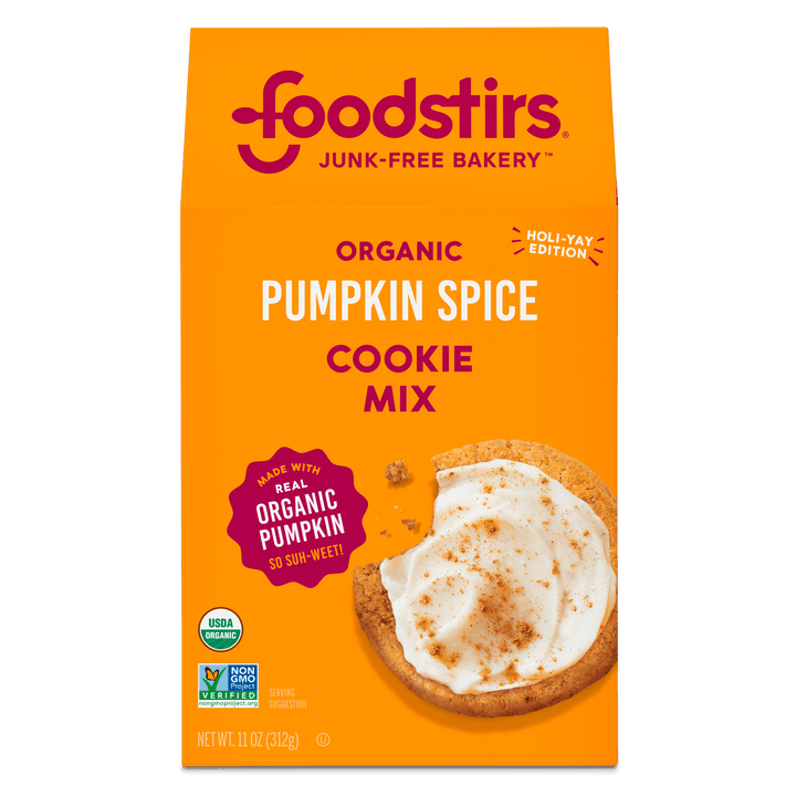 Foodstirs Organic Pumpkin Spice Cookie Mix