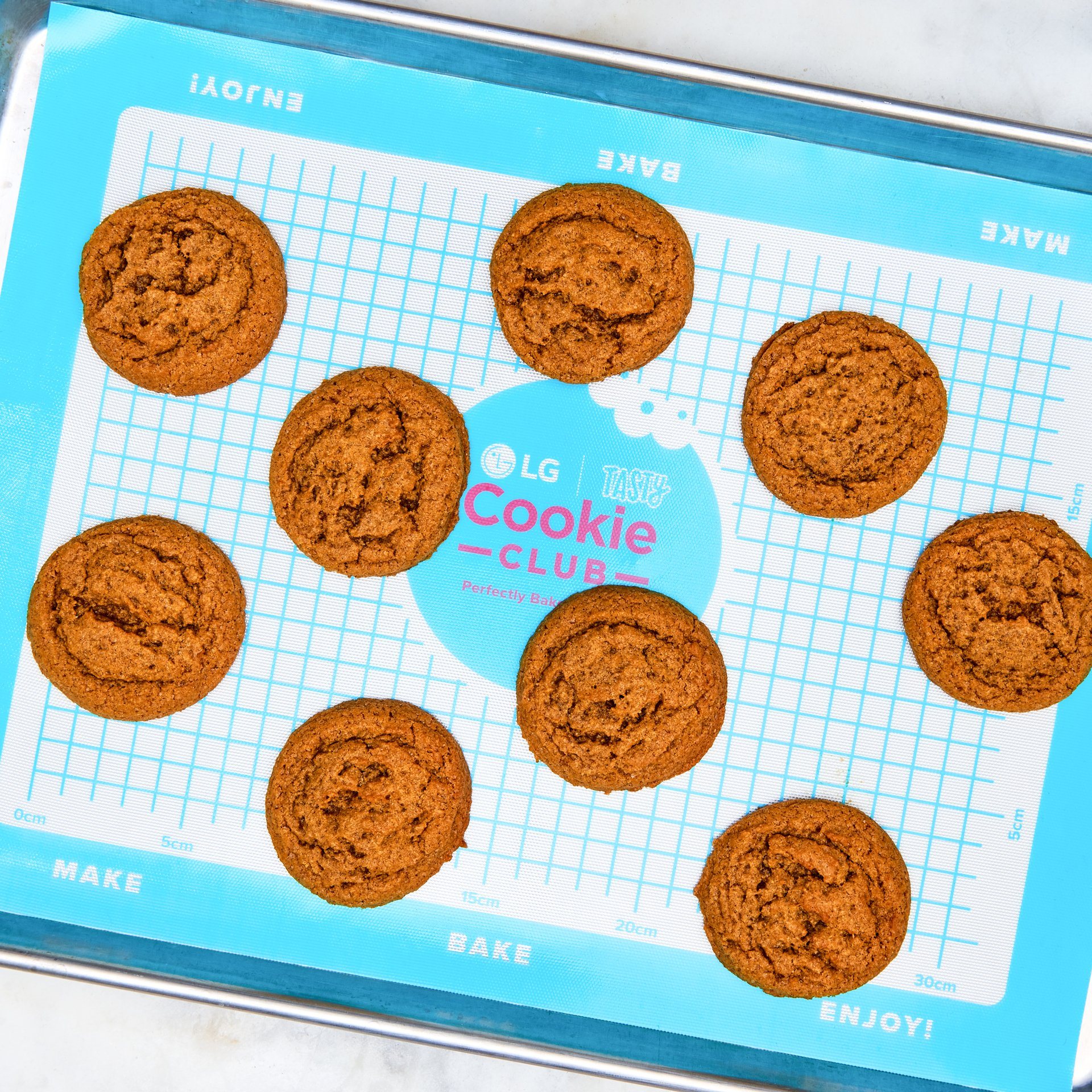 Pumpkin Spice & Everything Nice Cookie Sandwich Kit - LG Tasty Cookie Club Kit Foodstirs 