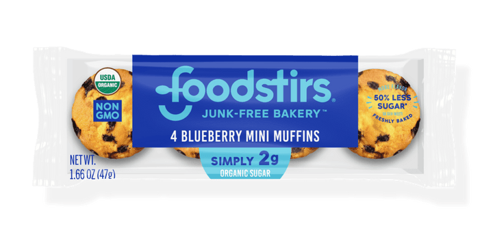 Blueberry Mini Muffins - (6 4-packs of muffins, 24 mini muffins)