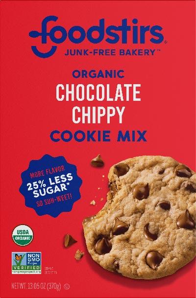foodstirs organic chocolate chippy cookie