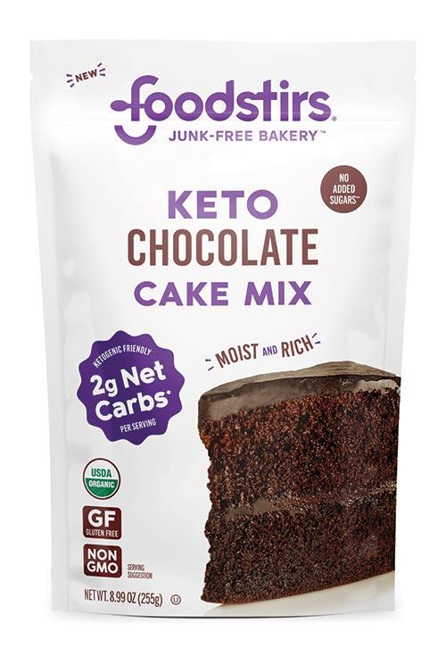 foodstirs keto chocolate cake mix